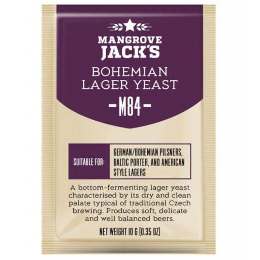 Mangrove Jack's Bohemian Lager Yeast M84