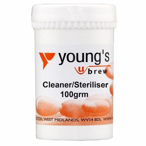 Young's Cleaner & Steriliser 100grm