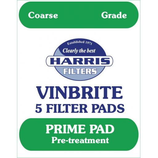 Harris Vinbrite Prime Filter Pads