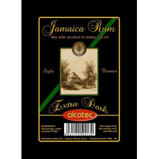 Alcotec Jamaica Rum Extra Dark