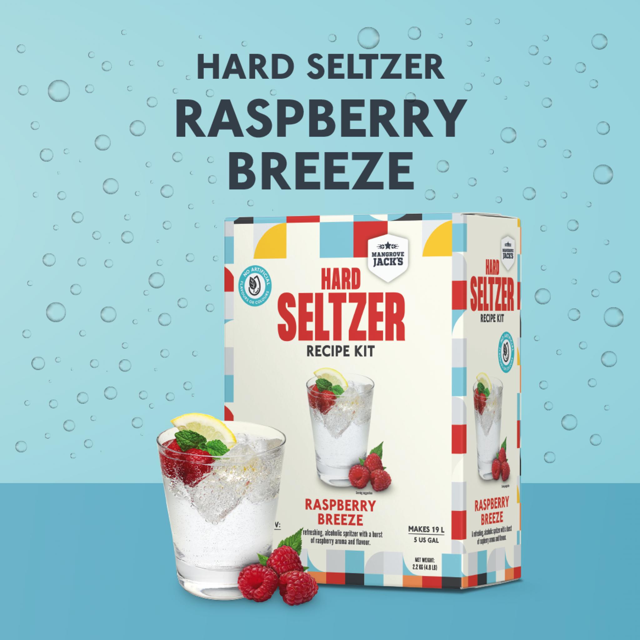 Mangrove Jack's Hard Seltzer Raspberry Breeze