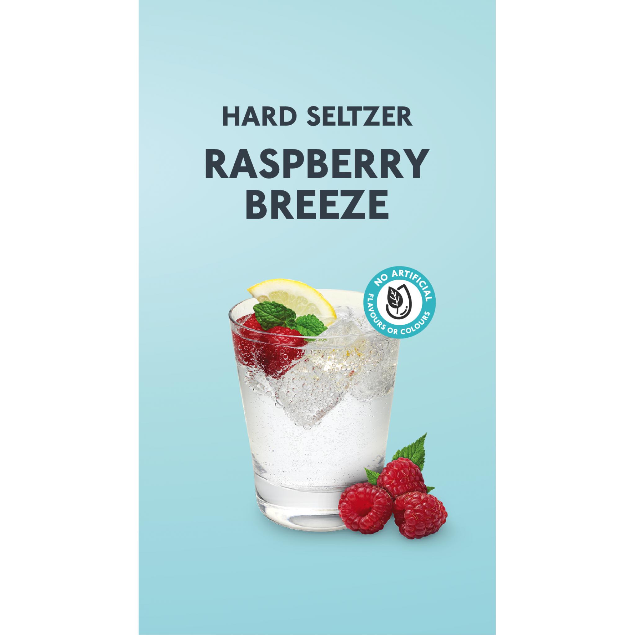 Mangrove Jack's Hard Seltzer Raspberry Breeze