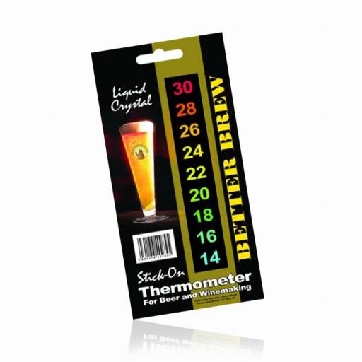 Stick on strip Thermometers