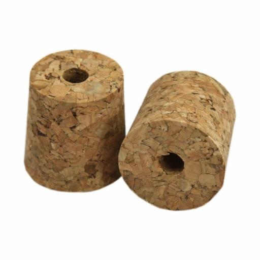 Young's 1 Gallon Size Bored Cork Bungs (2's)