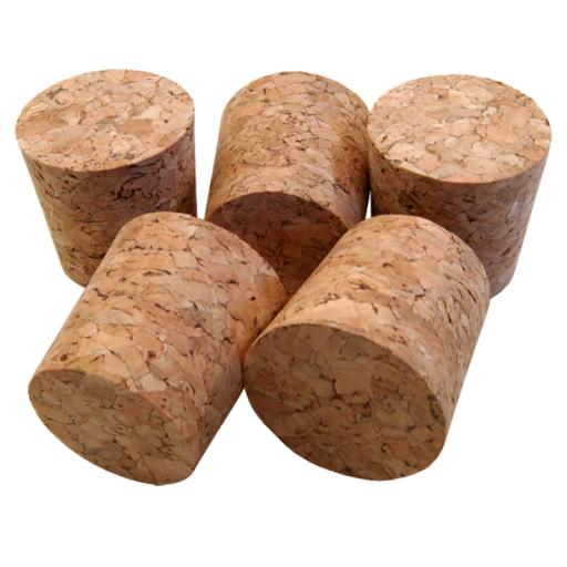 Young's 1 Gallon Size Solid Cork Bung (10's)