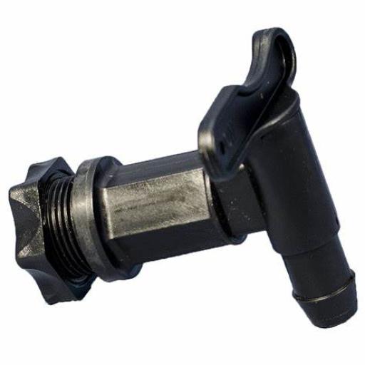 Black Tap with Back Nut