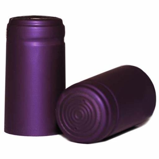 Better Brew Metallic Purple Shrink Caps