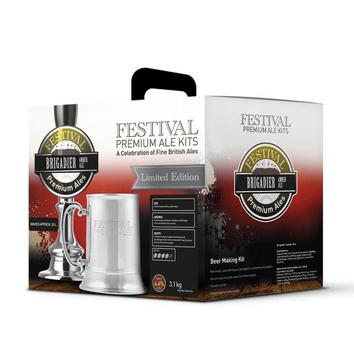 Brigadier Amber Ale - Festival Premium Ale Kits