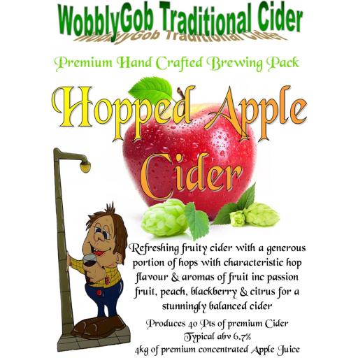 WobblyGob Hopped Apple Cider