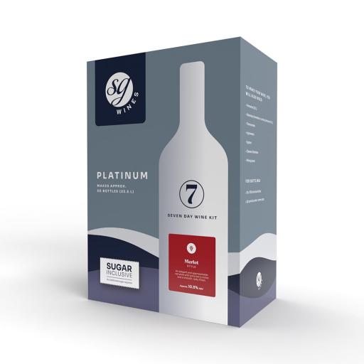 SG Wines Platinum Merlot 30 Bottle Kit