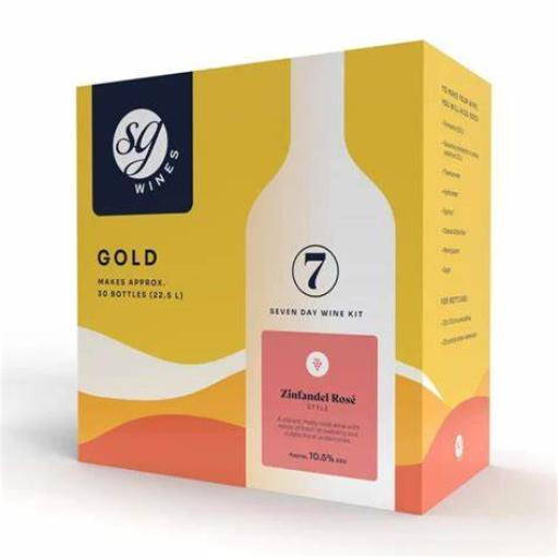 SG Wines Gold White Zinfandel 30 Bottle Kit